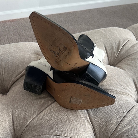 Dolce Vita Two-Tone Ankle Booties - Picture 9 of 11